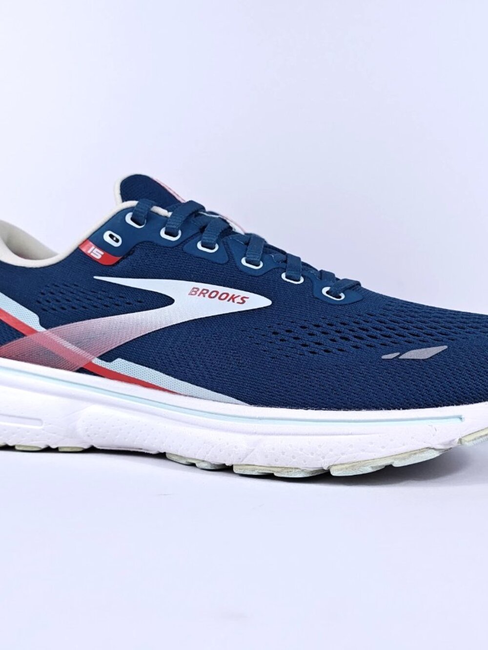 Brooks Ghost 15 Womens 9 Lightweight Neutral Cushion Road Running Shoes Blue